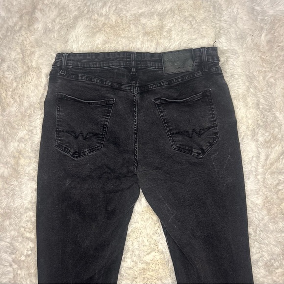 Weather proof vintage-black jeans-36Wx30L-slim fit and tapered - Picture 3 of 7